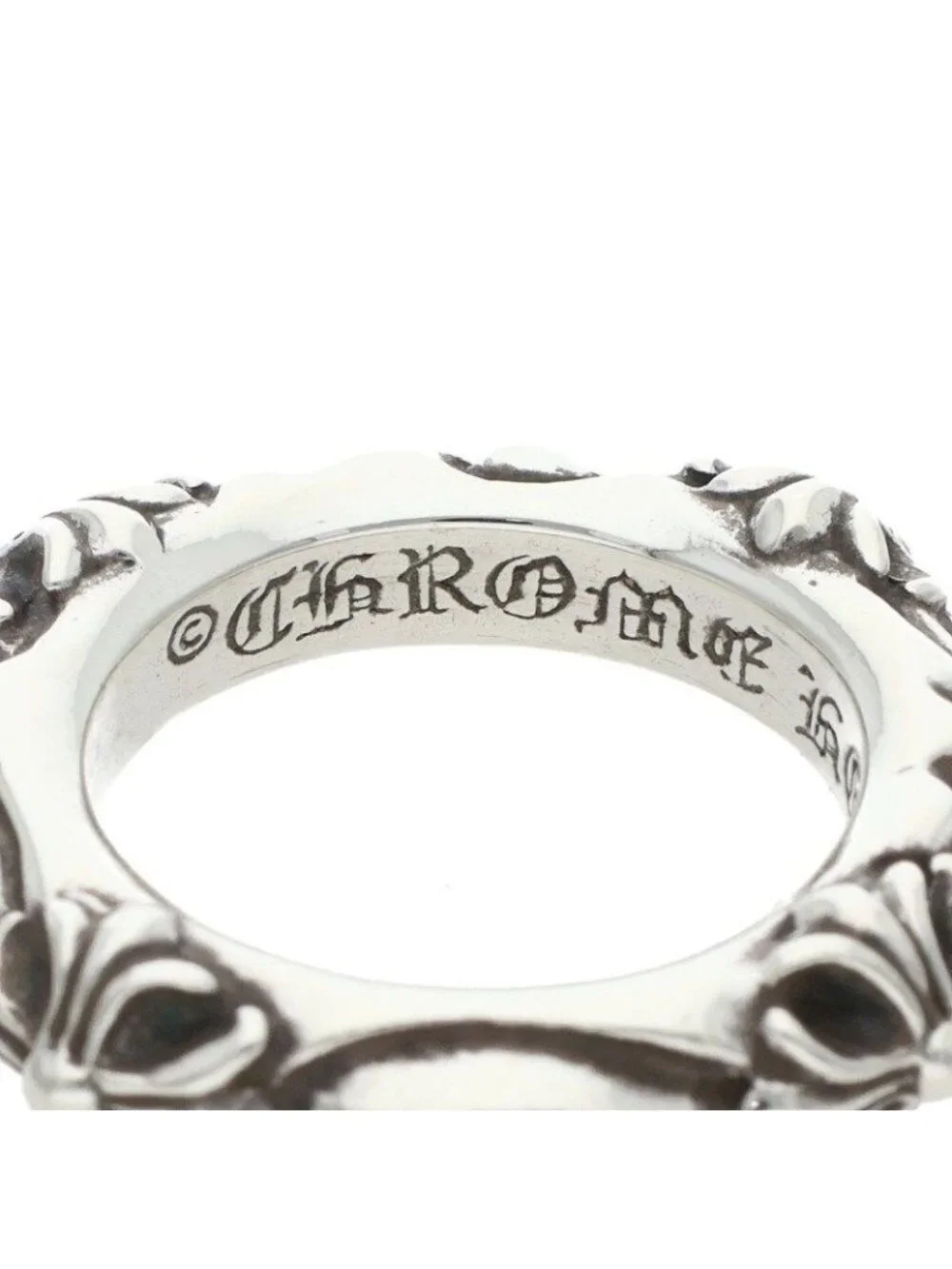 Chrome Hearts Sbt Band Silver Ring